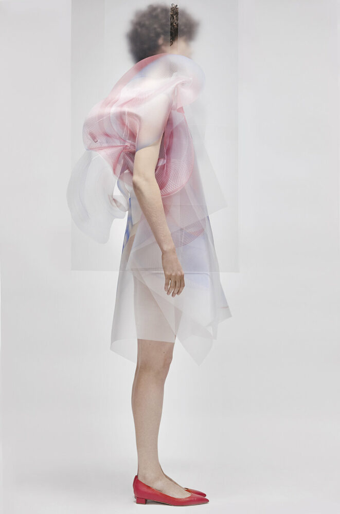 using mesh, PVDF, and electrical components