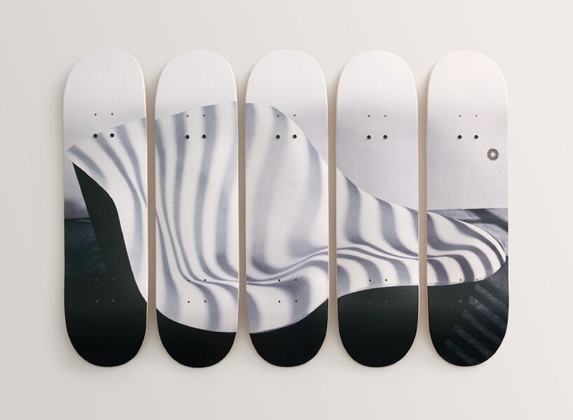 charles ray eames office lounge chairs ottoman globe skateboards