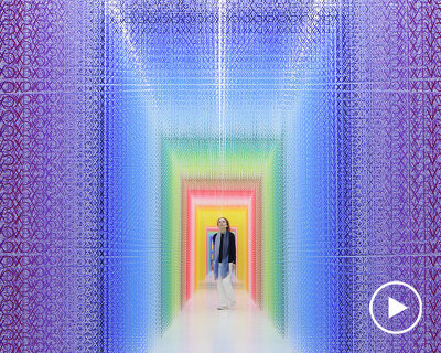 emmanuelle moureaux layers 'infinite' shades of roman numerals for bulgari serpenti's 75th