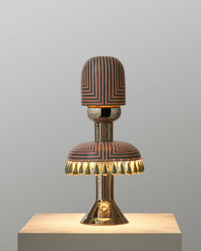 jeremy anderson gallery fumi design miami clay lamps