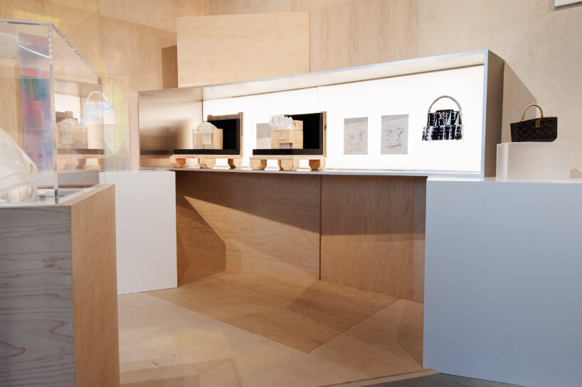 louis vuitton frank gehry art basel miami handbag