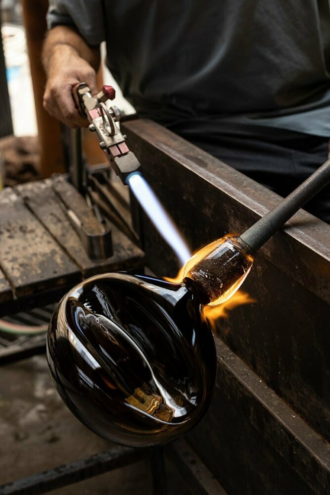 glassblowing process