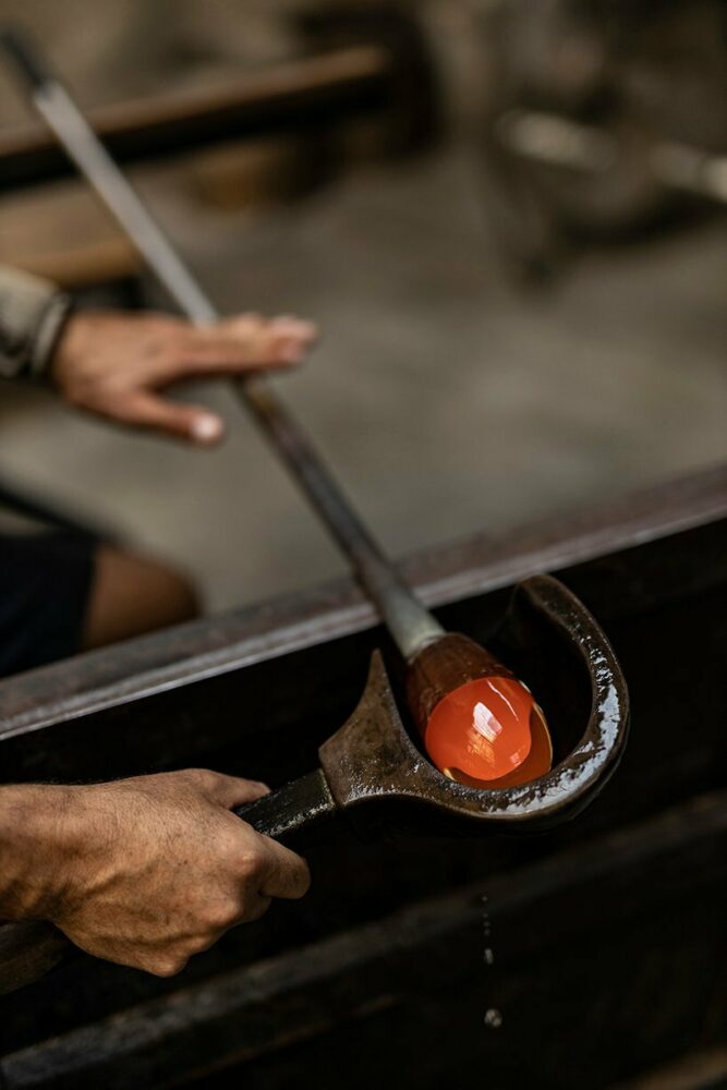 glassblowing process