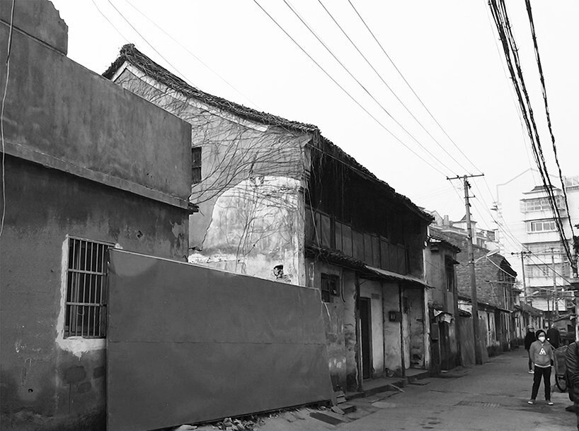 broken eaves and structure