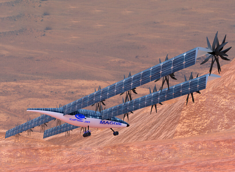 nasa solar-powered evtol maggie coflow jet