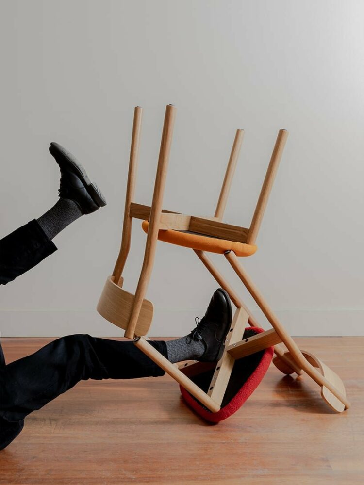 the furniture is produced from american oak and sourced from responsibly managed forestry