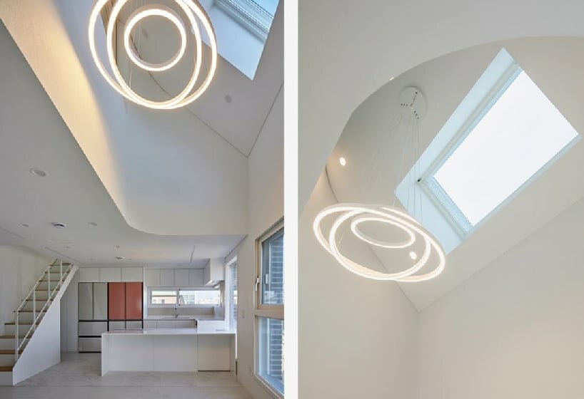 unique architectural elements contribute to a balanced and visually appealing interior