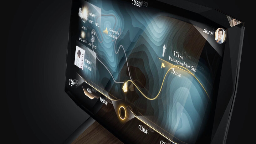 continental swarovski world's first transparent car display ces 2024