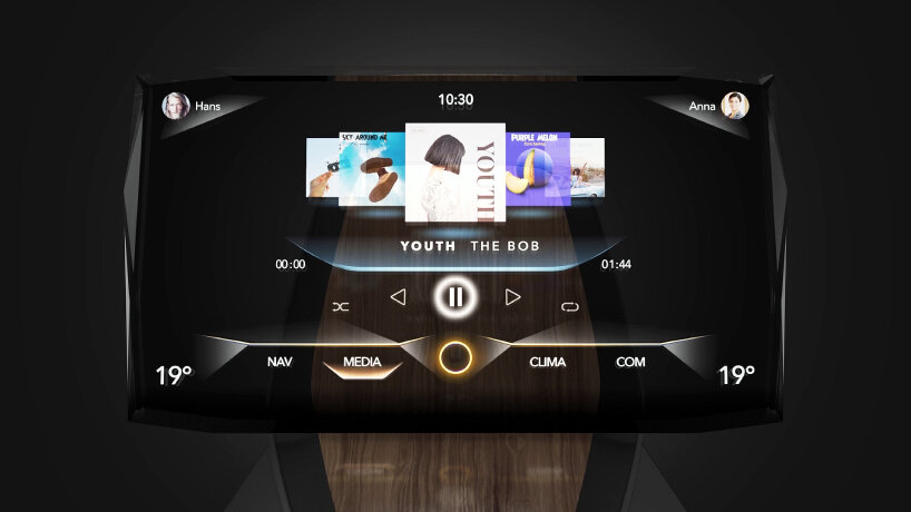 continental swarovski world's first transparent car display ces 2024