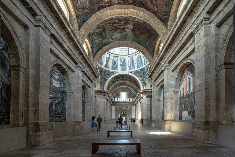 danica o. kus captures josé celemente orozco's historic murals at mexico's cabañas museum