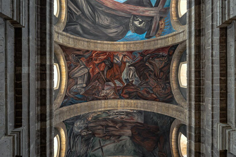 danica o. kus captures josé celemente orozco's historic murals at mexico's cabañas museum