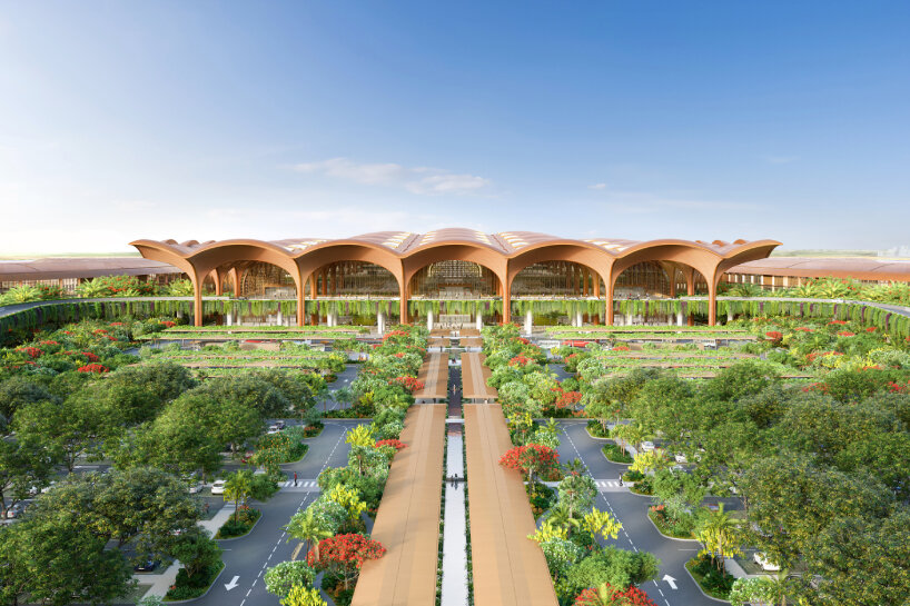 foster partners techo international airport phnom penh cambodia
