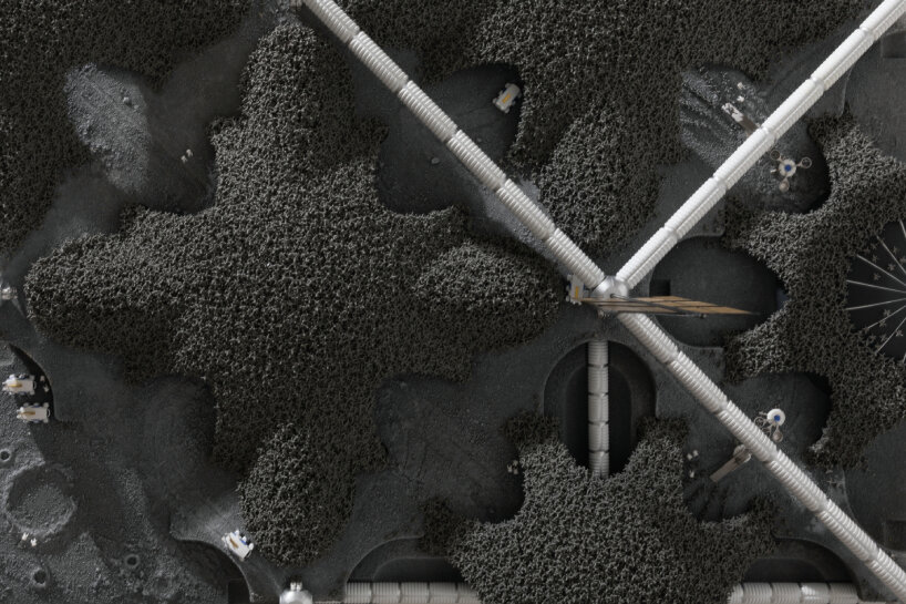 hassell modular moon habitat european space agency