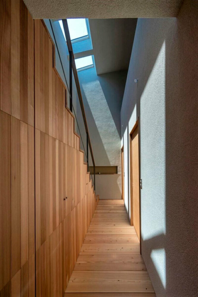 skylight and staircase