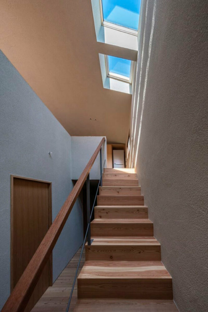 skylight and staircase