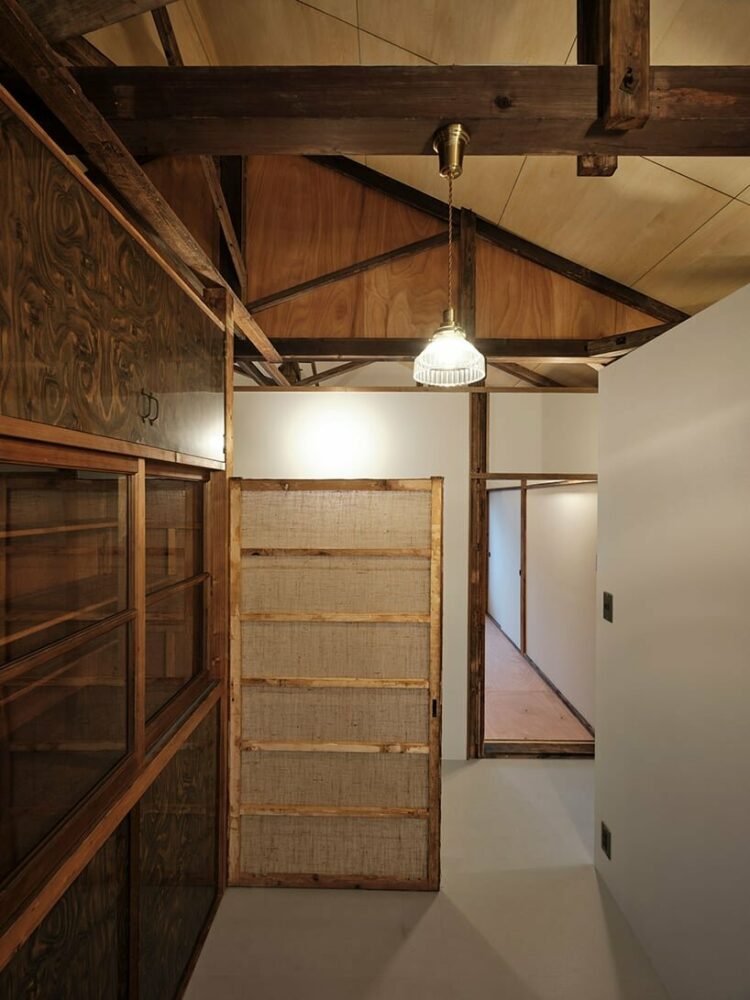 upcycled existing fusuma