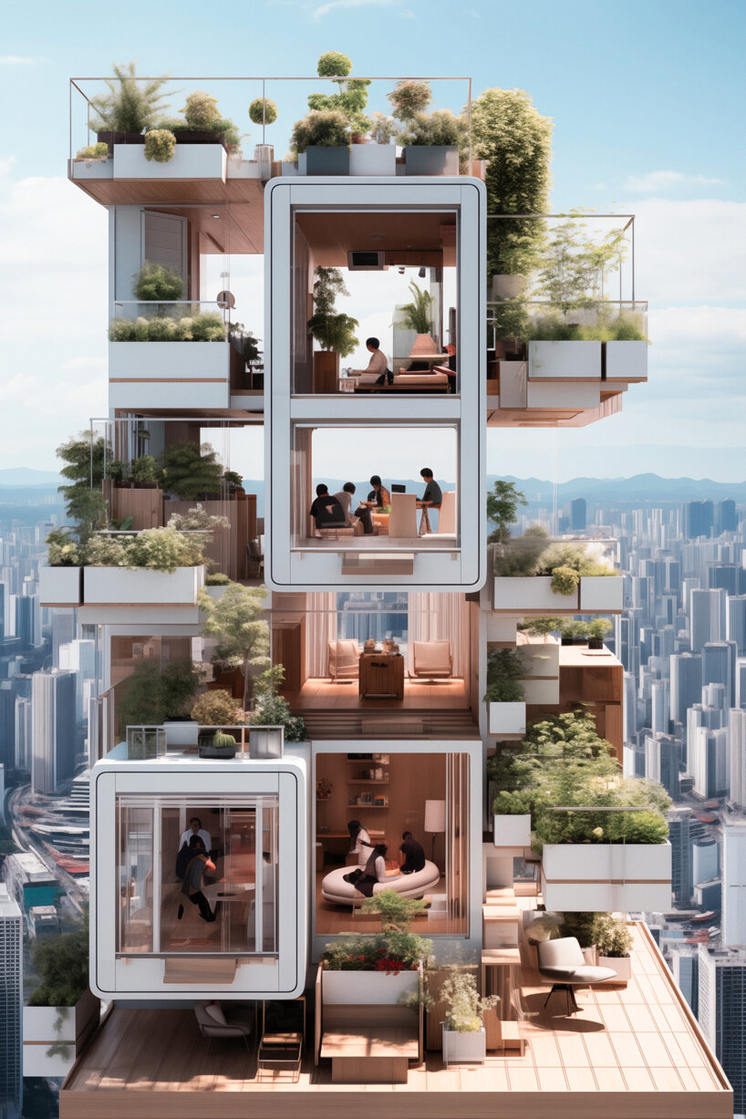 IKEA envisions home scenarios in 2030 with holographic parties and mushroom furniture