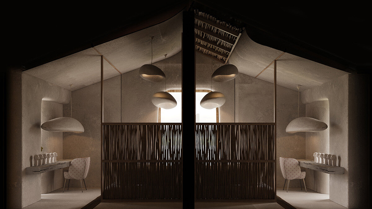 MAKHNO studio plans gnizdo lodges to resemble sculpted caves