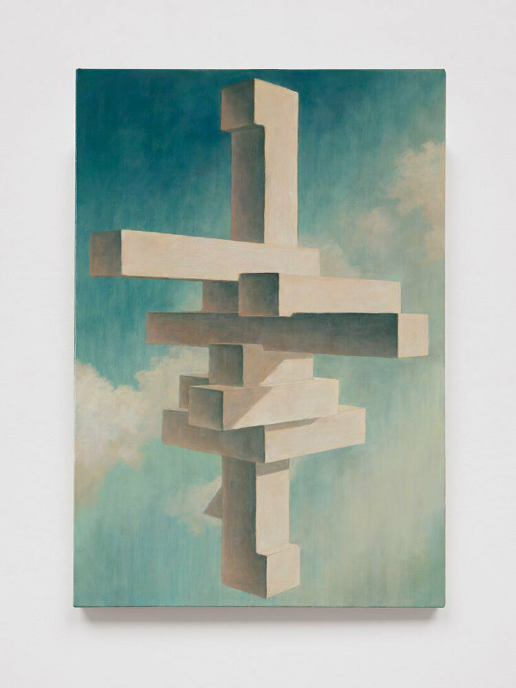 Minoru Nomata, Ghost-8, 2014, oil on canvas, 73.2 x 50.5 cm | 28 13/16 x 19 7/8 in. © the artist. courtesy White Cube