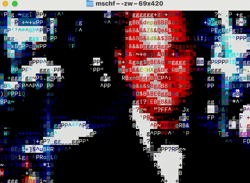 mschf ascii theater