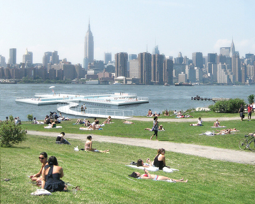 new york floating pool