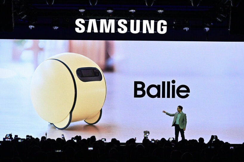 samsung ballie ai robot ces 2024