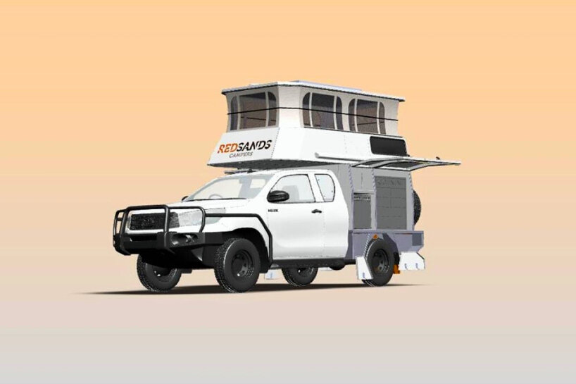 toyota hilux camper redsands campers