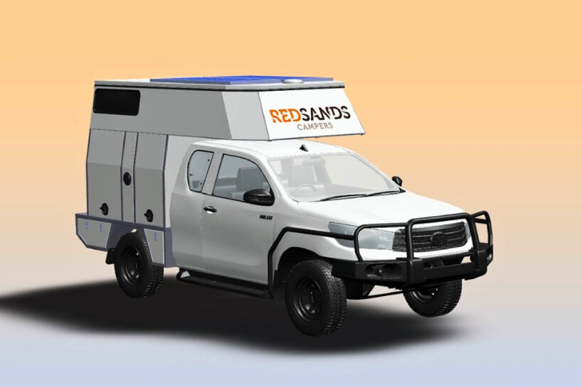 toyota hilux camper redsands campers
