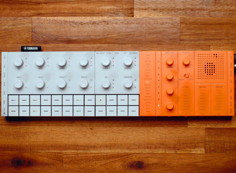 yamaha's keyboard-sized SEQTRAK creates electronic music