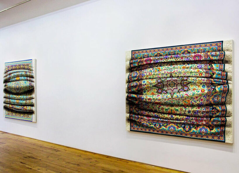 Antonio Santín, Elastics Somnambulism, 2023 | installation view at Marc Straus Gallery | via Instagram 