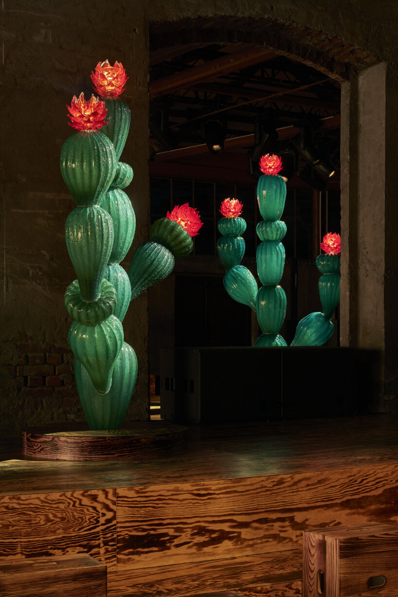bottega veneta FW24 le corbusier murano glass cacti