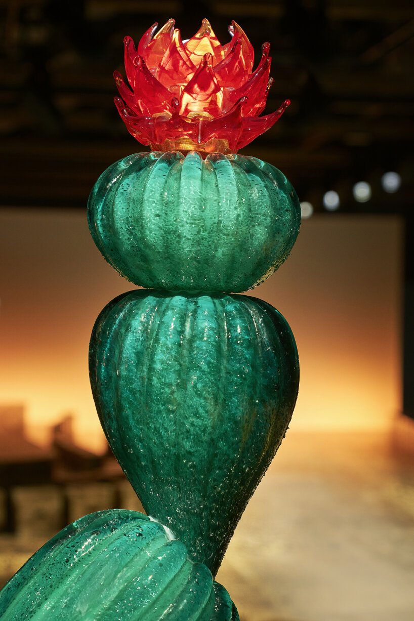 bottega veneta FW24 le corbusier murano glass cacti