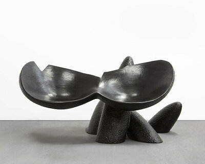 wendell castle's bio-morphic sculptures take over carpenters workshop gallery