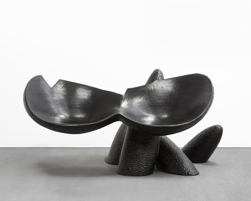 wendell castle's bio-morphic sculptures take over carpenters workshop gallery