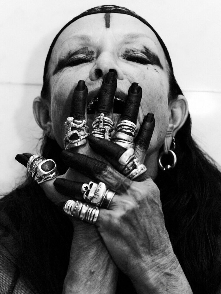 portrait of Michele Lamy, image by Tim Verhallen, courtesy of the artist