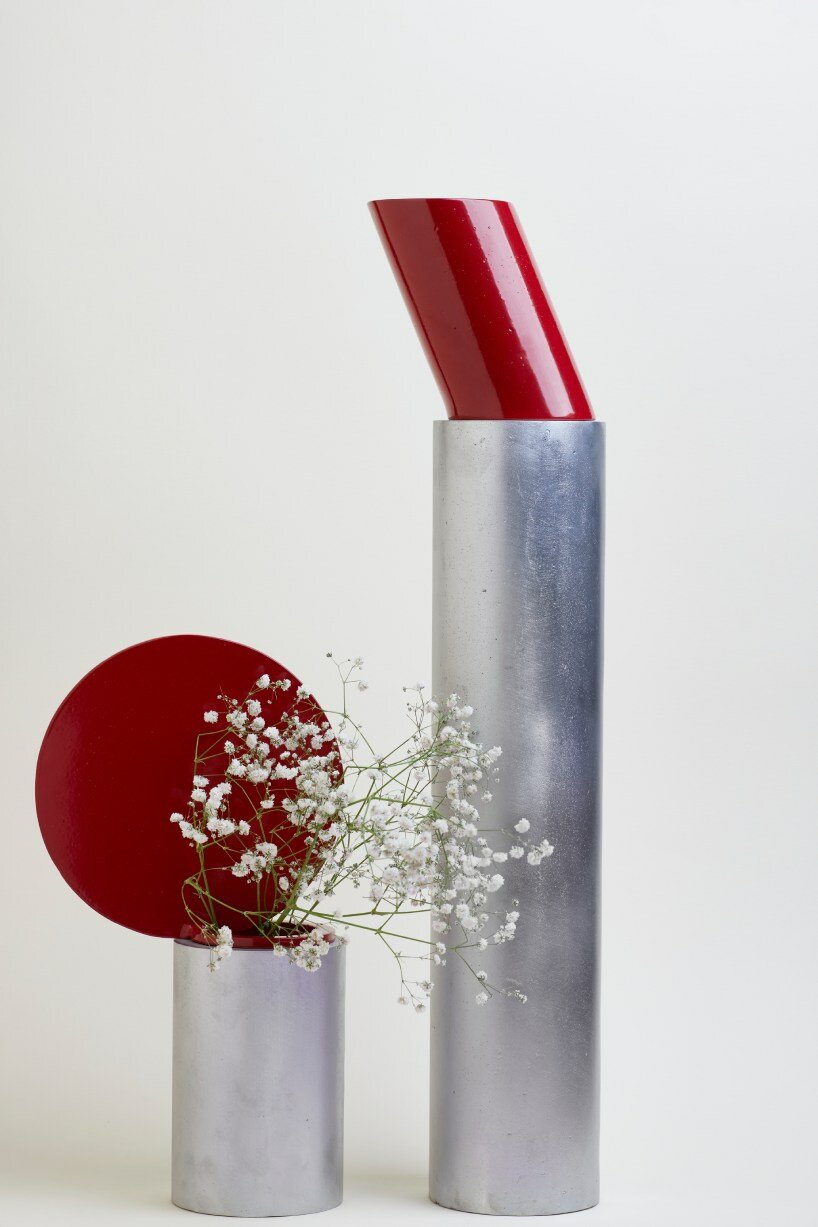 etienne bastormagi debuts reconfigurable industrial vases at doha design 2024