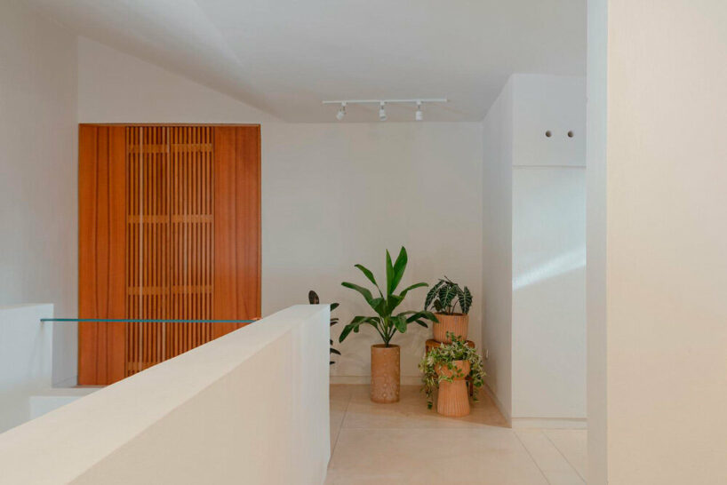 structural alterations optimize available space, incorporating an additional linen closet into the upstairs foyer