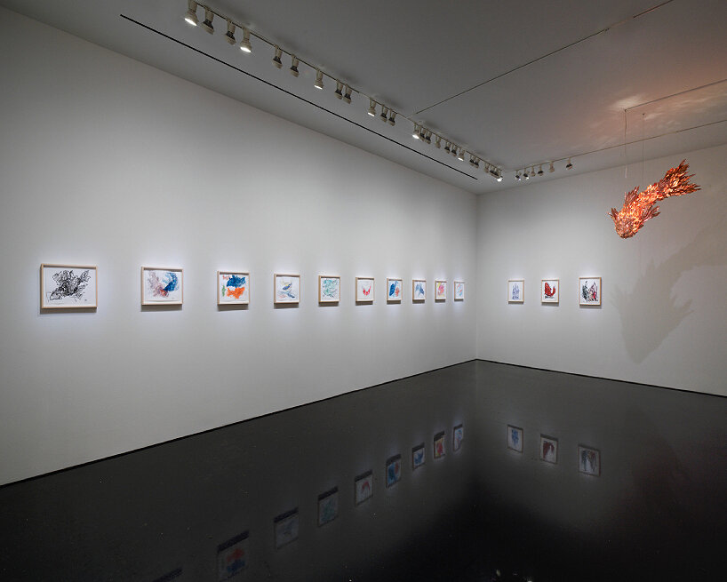 frank gehry lamp sculptures gagosian exhibition