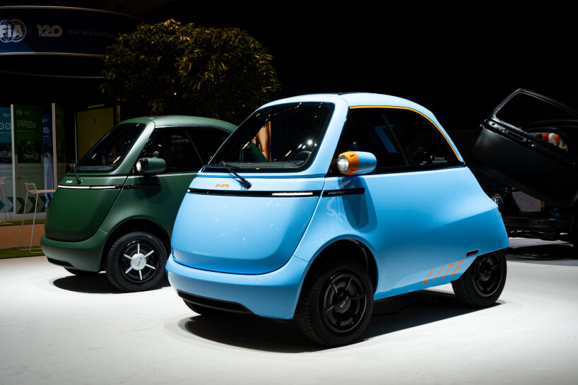 microlino lite electric bubble car geneva motor show 2024