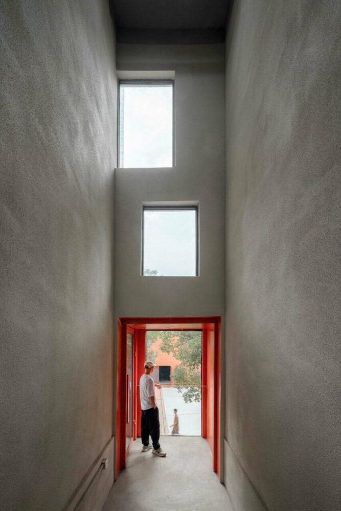 east entrance to the second floor