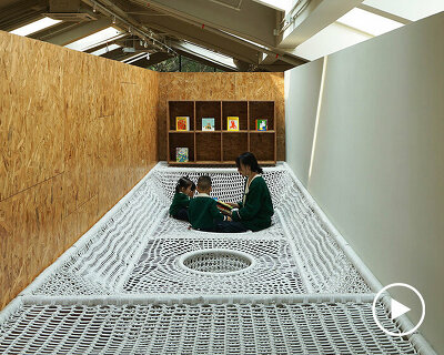 net playground + cozy nooks spark curiosity in HIBINOSEKKEI + youji no shiro's XCG nursery