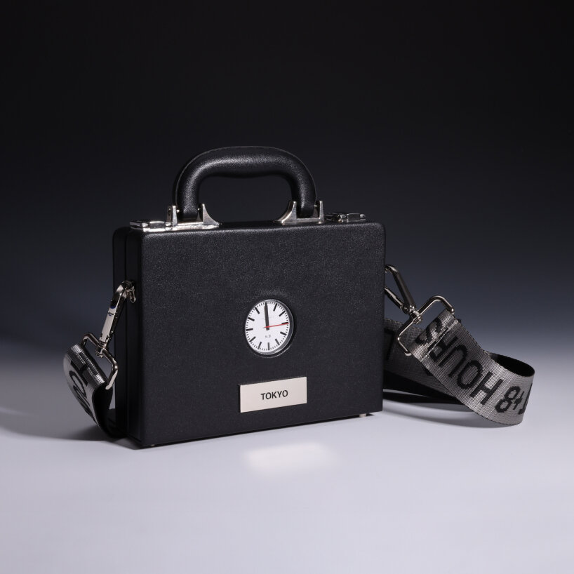 nik bentel anicorn time traveler watch wearable briefcase