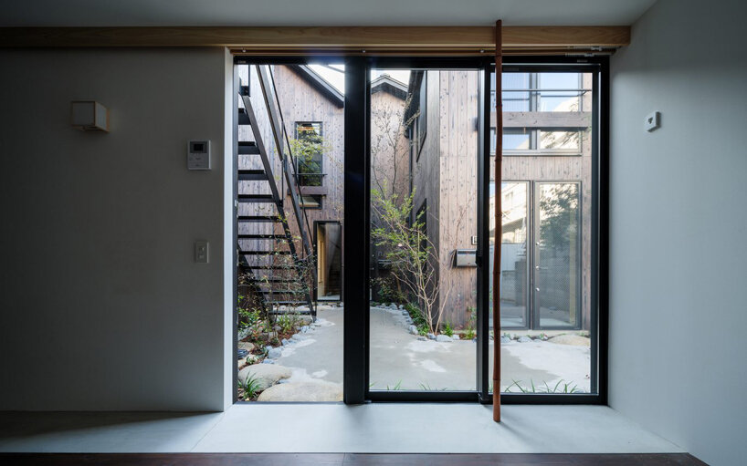 staggered volumes in love architecture's tokyo residential complex ensure privacy & ample light
