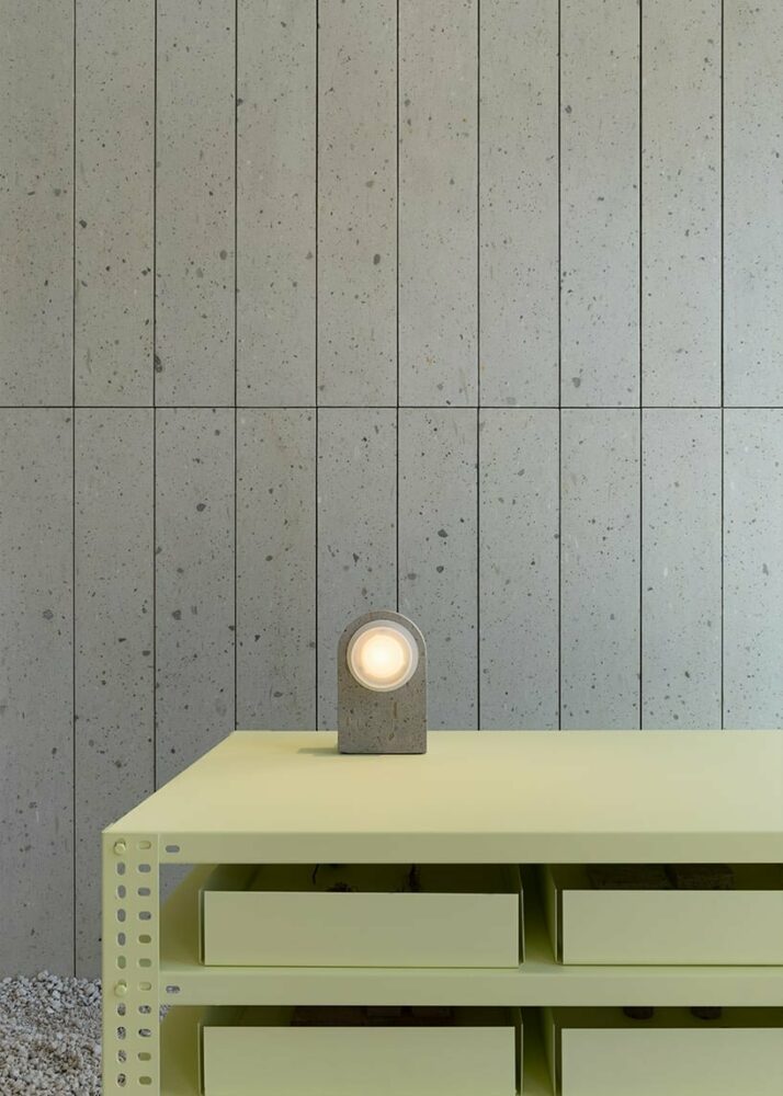 geometric fragments bear witness to past explosions, defined by a sculptural, minimalist character