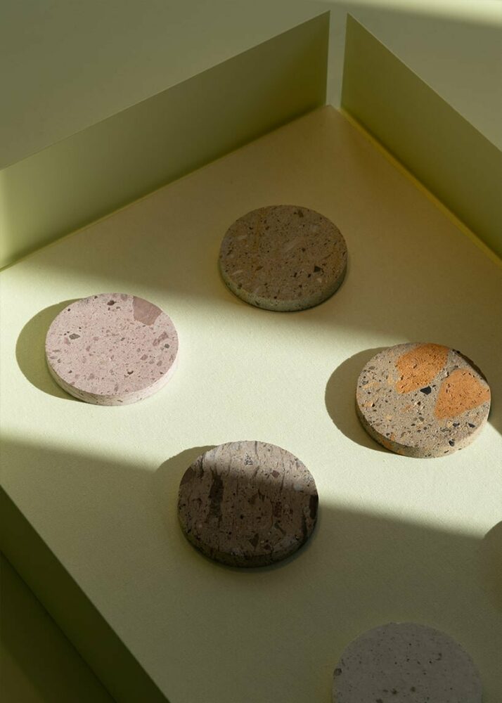 geometrical surfaces bear fragments, a testament to past explosions and movement