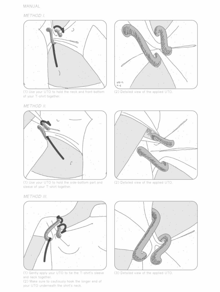 UTO manual | graphic design by Boldizsár Tóth