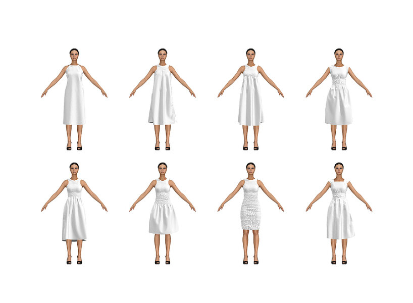 mit robot 4d knit dress