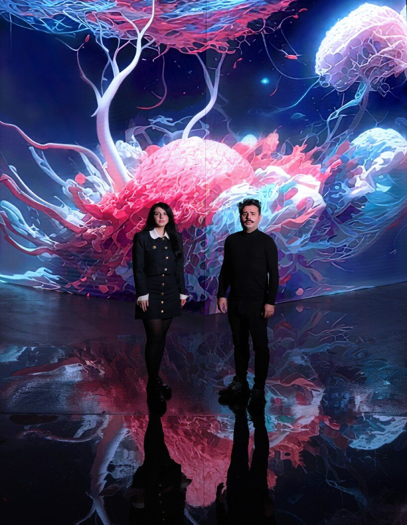 ouchhh brings out-of-this-world 'painting of humanity' with CERN to art dubai digital 2024