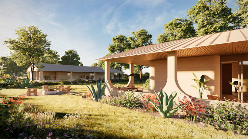 ICON, CODEX, TexNext Collection, Porch Breeze exterior, designed by Bjarke Ingels Group (BIG)