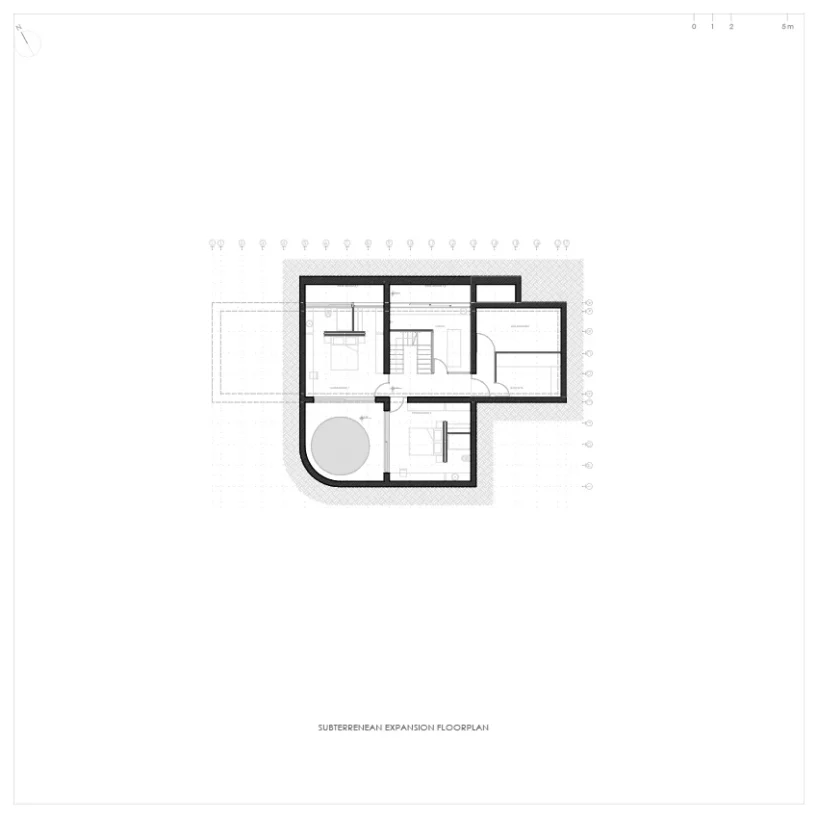 subterranean floorplan